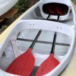 Big Betty weisses helle kajak leihen und mieten in berlin köpenick spree müggelsee grünau bootsverleih kajakverleih kajakguru